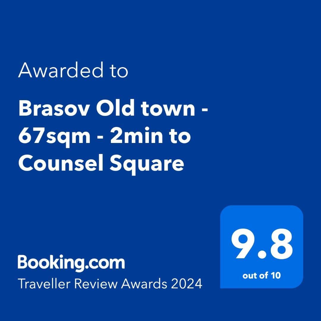 شقة Brasov Centrul Vechi - 67Sqm - 2Min To Counsel Square المظهر الخارجي الصورة